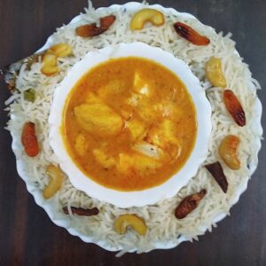 Paneer Butter Masala With Kaju-Kismis Pulao Bowl {5 Hours Pre-Order}