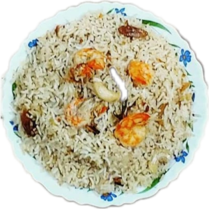 Chingri (Prawn) Pulao{Minimum Order Quantity=2} {5 Hours Pre-Order}