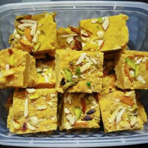 Besan-ki-Barfi(250gms) {12 Hours Pre-Order}