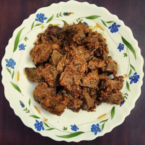 Mete Chachhori(Mutton Liver Curry)(500gms){Minimum Order Quantity=2}{12Hours Pre-order}