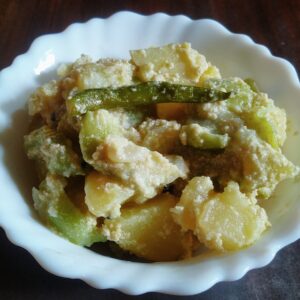 Jhinge-Aloo Posto{Minimum Order Quantity=2} {8 Hours Pre-order}
