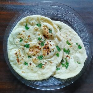 Butter Naan(2 Pcs a plate){Minimum Order Quantity=2}{8 Hours Pre-Order}