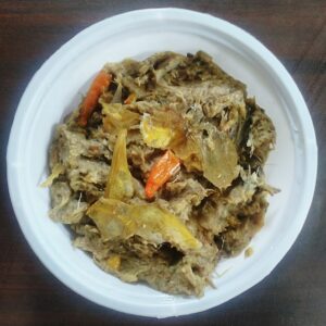 Ilish Machher Matha Diye Kochur Shak{Minimum Order Quantity=2} {12 Hours Pre-Order}