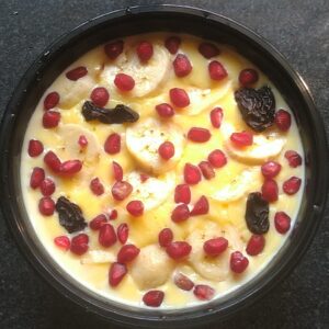 Fruit Custard(500 ml/ 100 ml)(Minimum Order Quantity=2){8 Hours Pre-order}